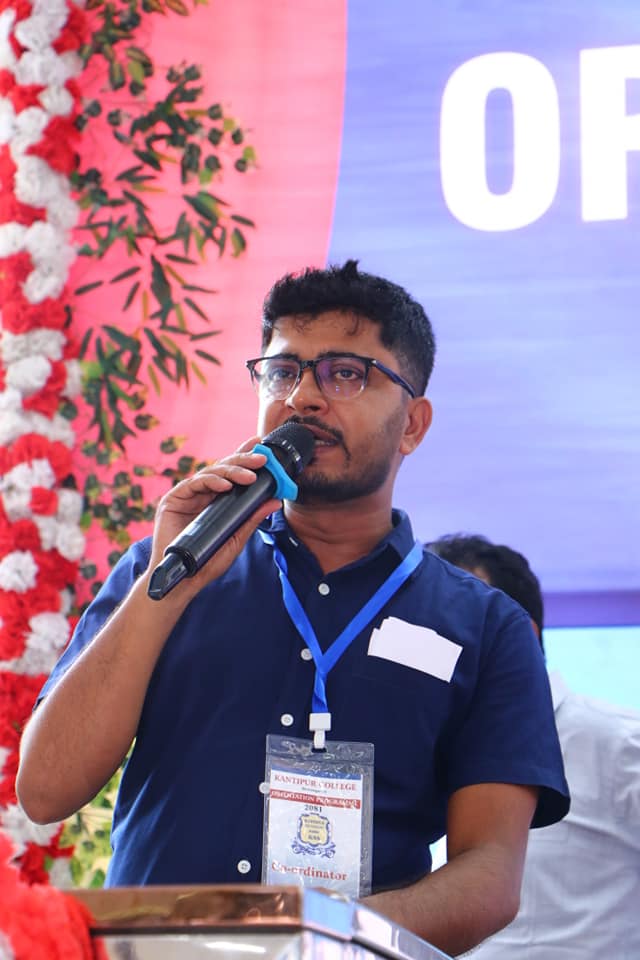 Our Science Coordinator Sir